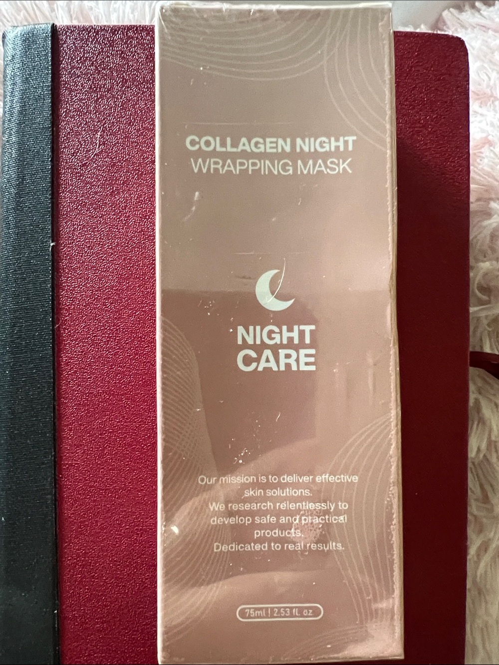 Collagen Night Wrapping Mask — Rose Pink